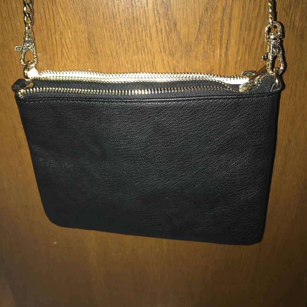 Steve Madden NWOT black and white clutch purse - Picture 4 of 5